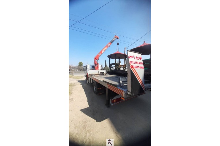 جرثقیل خودرو بر راستین در رضوانشهر اردجان
