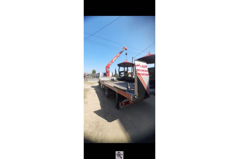 جرثقیل خودرو بر راستین در رضوانشهر اردجان