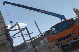 لیفتراک و جرثقیل شبانه روزی شبستری در شبستر و تسوج و صوفیان