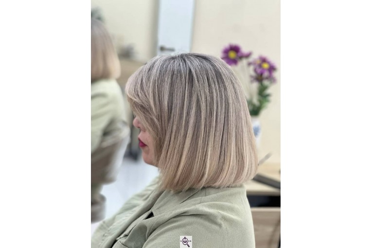 خدمات رنگ مو سمانه قزل باش در ابهر