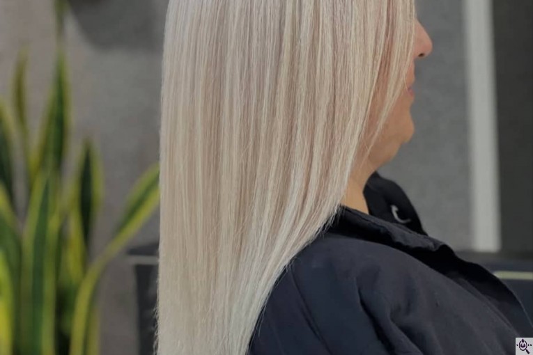 خدمات رنگ مو سمانه قزل باش در ابهر