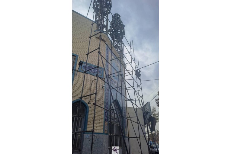 داربست فلزی محمد در اصفهان