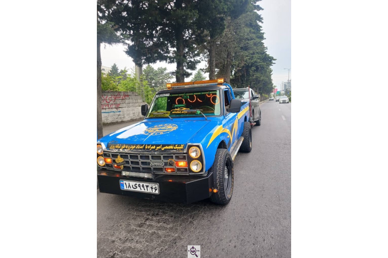 امدادخودرو و جرثقيل نيسان و مکانیکی و جلوبندی سازی امیر در رشت