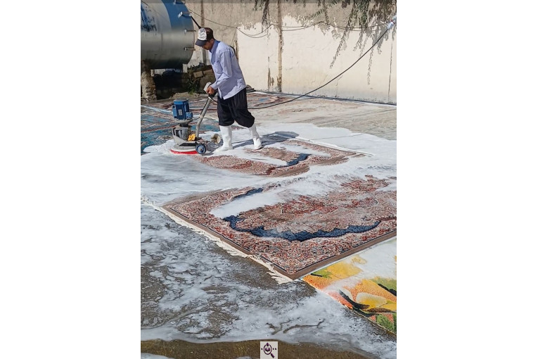 کارخانه قالیشویی دهکده در هشتگرد و شهر جدید 09120641176 - 09034742691