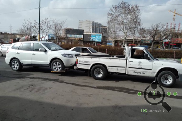 امداد خودرو و یدک کش میلاد در تبریز