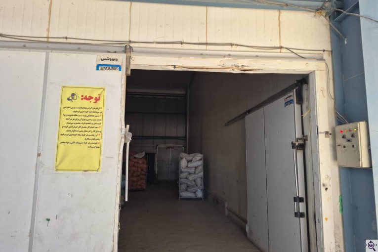 سردخانه سیب زمینی مفتون در همدان 