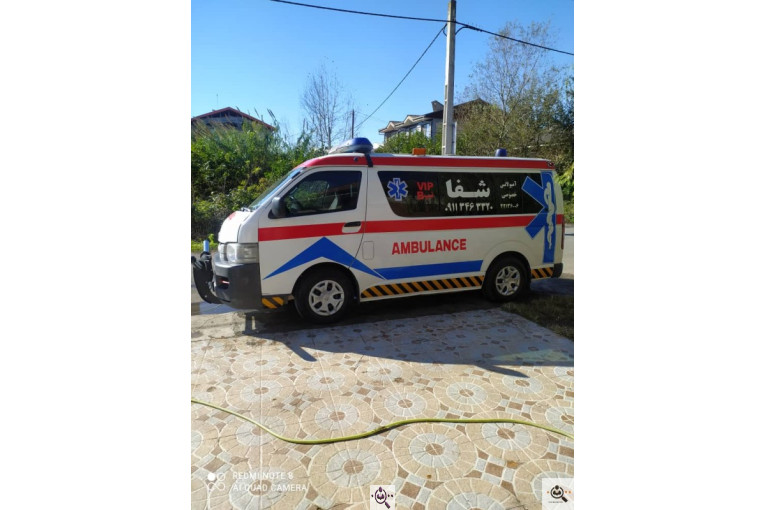 آمبولانس خصوصی شفا در آستانه