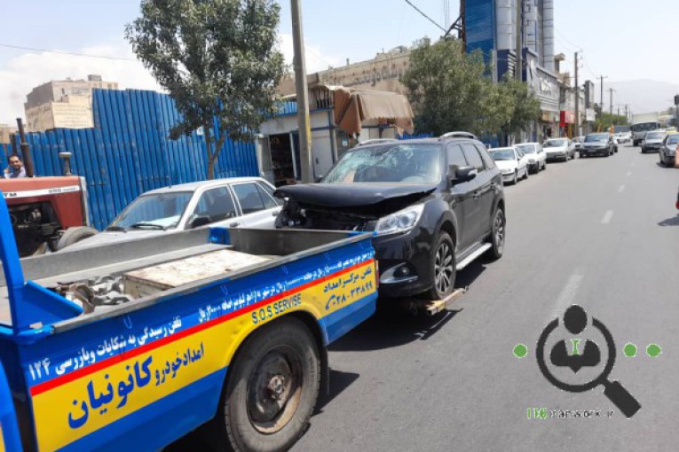 امداد خودرو و یدک کش میلاد در قزوین