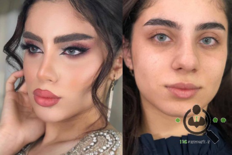 میکاپ هانیه سادات در دزفول 