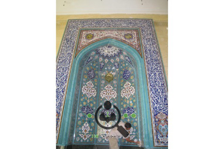 تولید و نصب کاشی مساجد خودداری در قم 