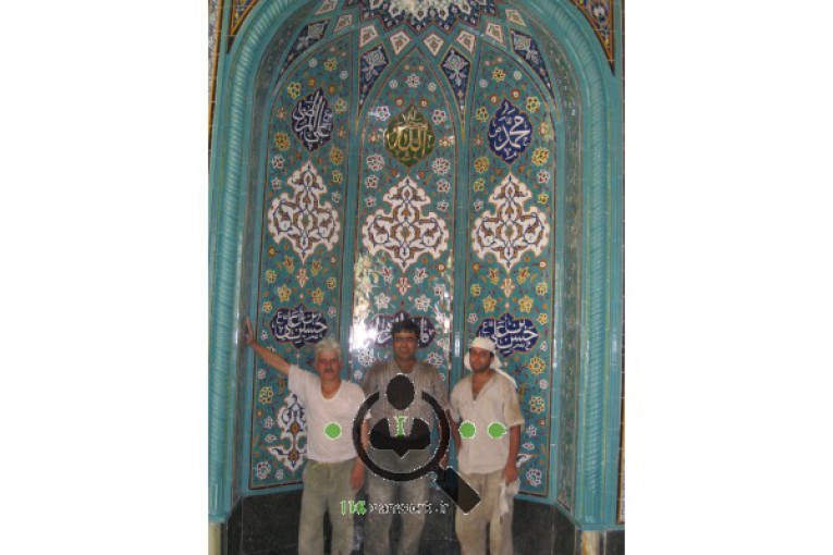 تولید و نصب کاشی مساجد خودداری در قم 