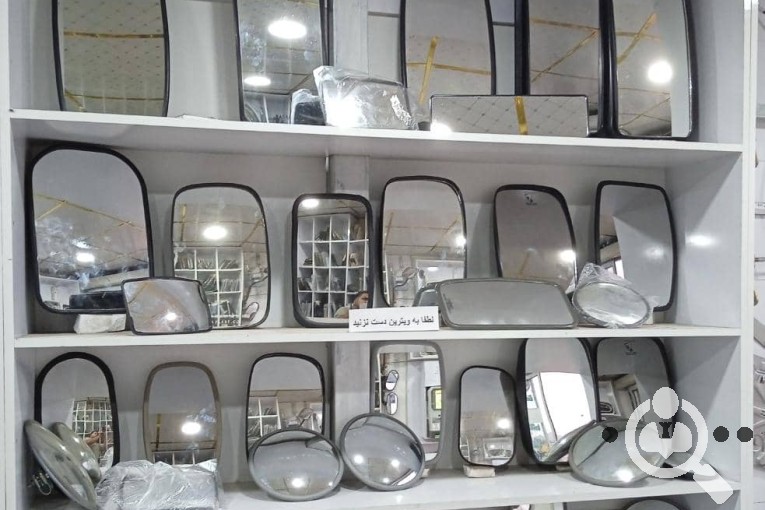 تولید کننده شیشه آینه اتومبیل رشید در مشهد