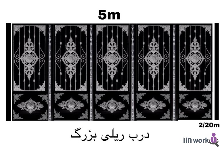 شاخگوزنی مدرن حفاظ سلیمانی در بازار آهن شادآباد