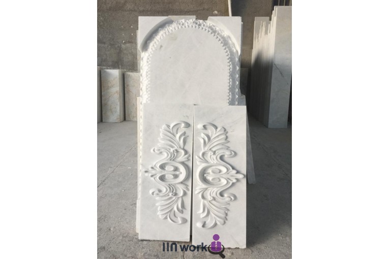 سنگ قبر و سنگ مزار سنگبری ساحل در نی ریز