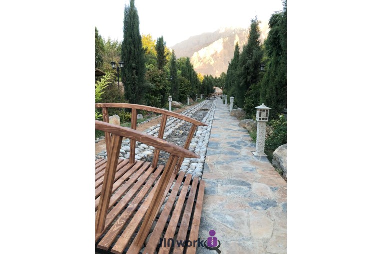 باغ رستوران زیبای خوشمزه زشت در کرمانشاه