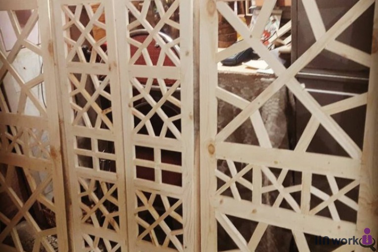 تزئینات چوبی دل آرام در اصفهان