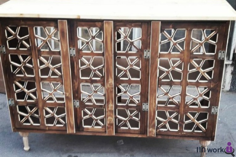 تزئینات چوبی دل آرام در اصفهان