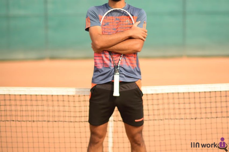 مربی تنیس آرش عقیلی در قائمشهر