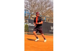 مربی تنیس مرصاد عبوسی در مشهد