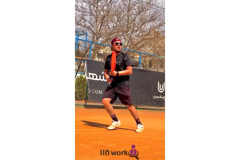 مربی تنیس مرصاد عبوسی در مشهد