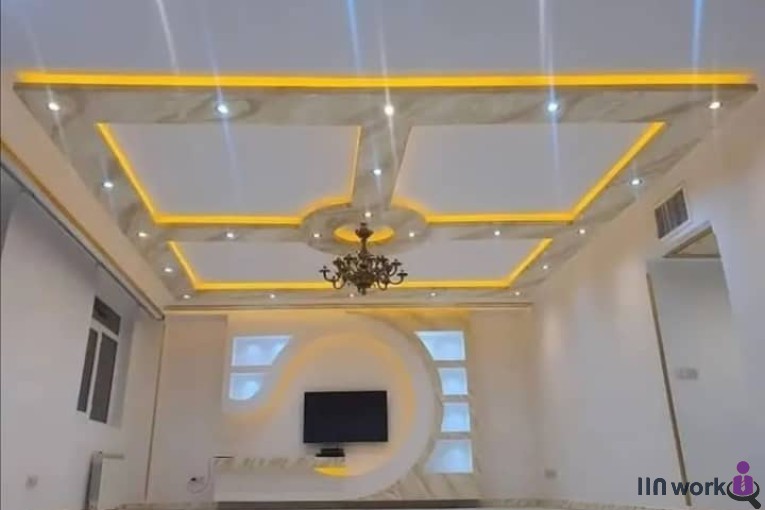 دکوراسیون داخلی مدرن حسینی در تهران