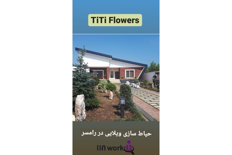 گل و گیاه تی تی گل در لاهیجان