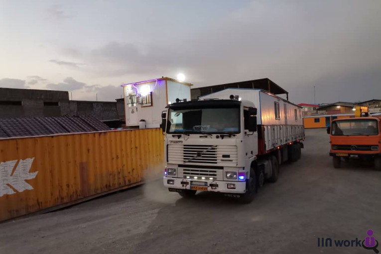 کانکس و کانتینر آزادراه در مشهد