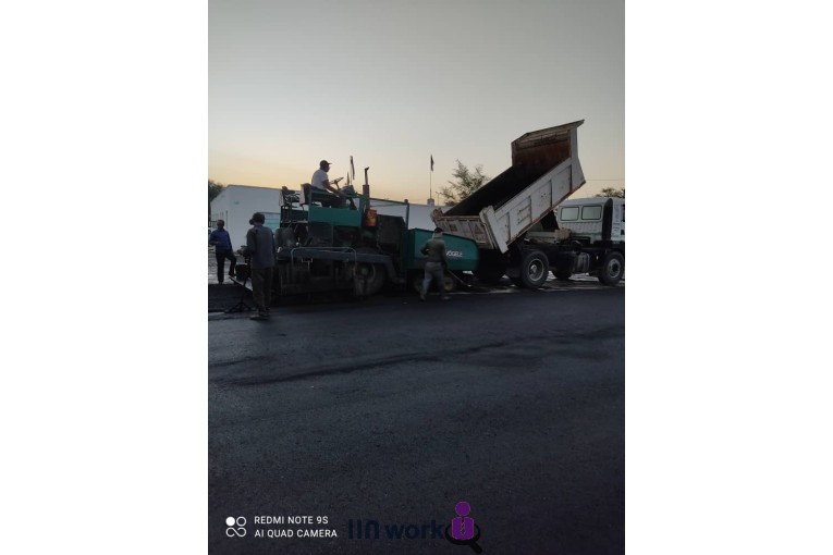 پخش انواع مخلوط معدنی و تراشه اسفالت در شهریار