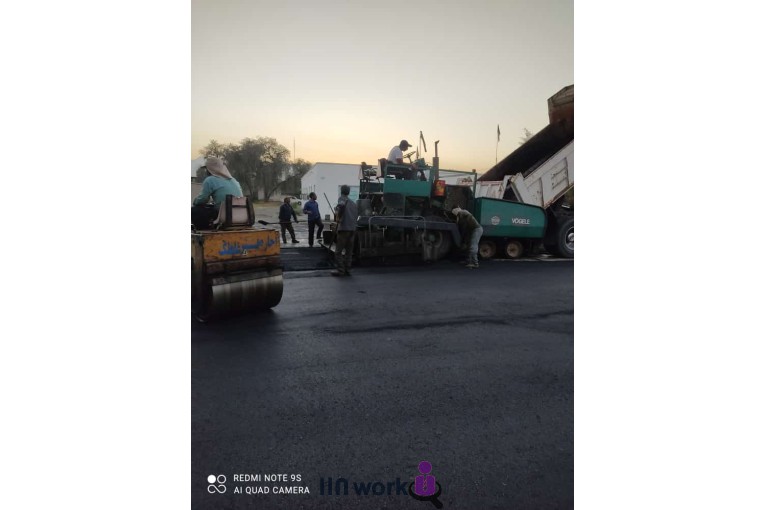 پخش انواع مخلوط معدنی و تراشه اسفالت در شهریار