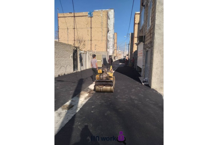 پخش انواع مخلوط معدنی و تراشه اسفالت در شهریار