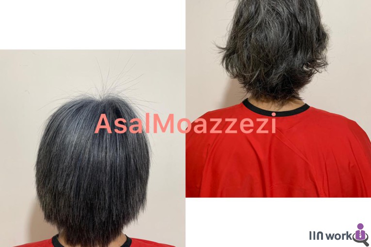 کراتین و احیا عسل معززی در گرگان