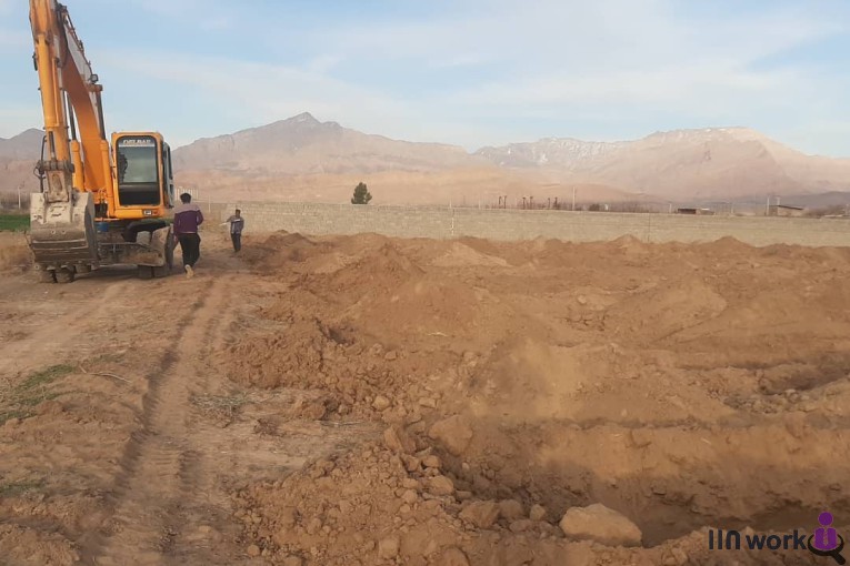 خاکبرداری کرمان ایفل در کرمان