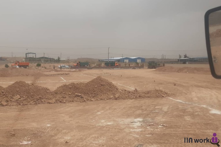 خاکبرداری کرمان ایفل در کرمان
