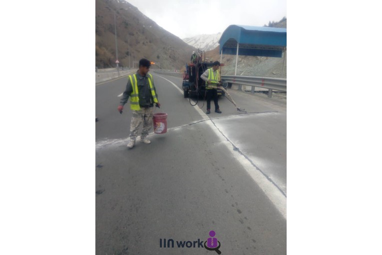 درزگیر آسفالت دهنوی در تهران