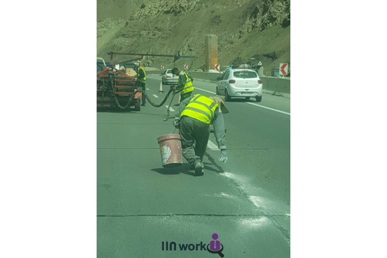 درزگیر آسفالت دهنوی در تهران