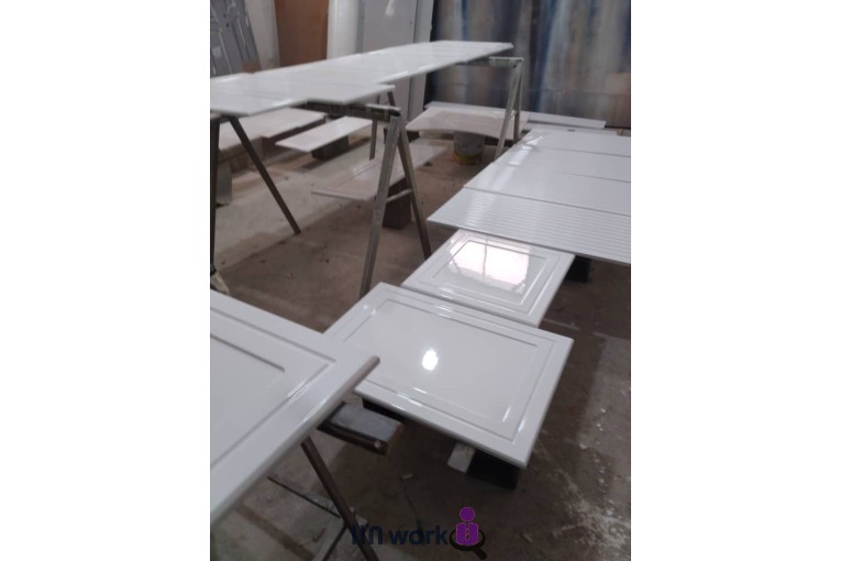 کارگاه نقاشی صنایع چوبی بامبو در ساری