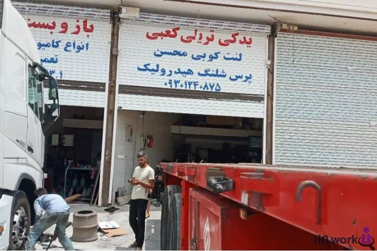 لنت کوبی و پرس شیلنگ محسن در اهواز