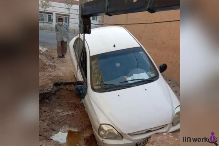 یدک کش خودروبر جرثقیل آسمان یزد