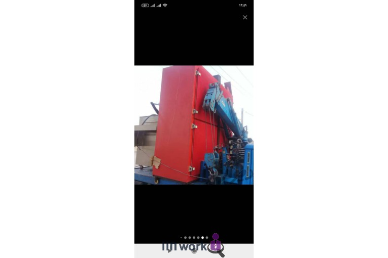 یدک کش خودروبر جرثقیل آسمان یزد