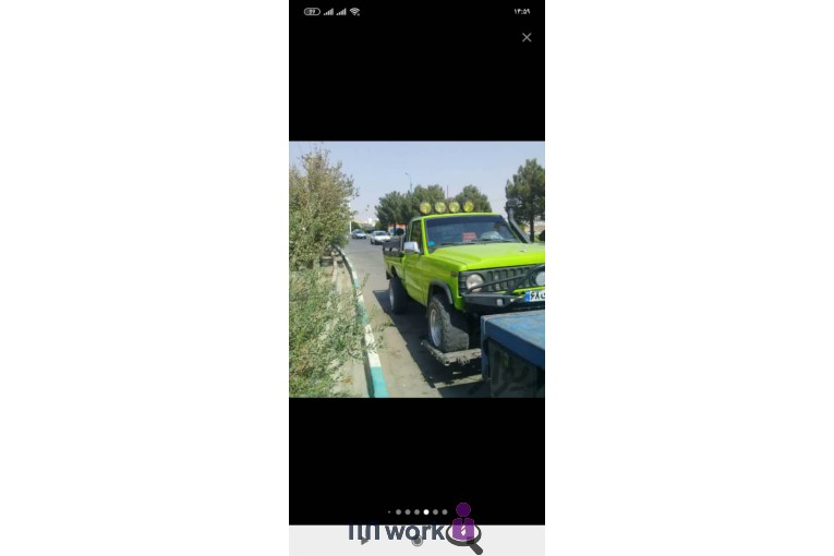 یدک کش خودروبر جرثقیل آسمان یزد
