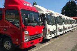 نمایشگاه کامیون یگانه در بستان آباد نمایندگی یگانه