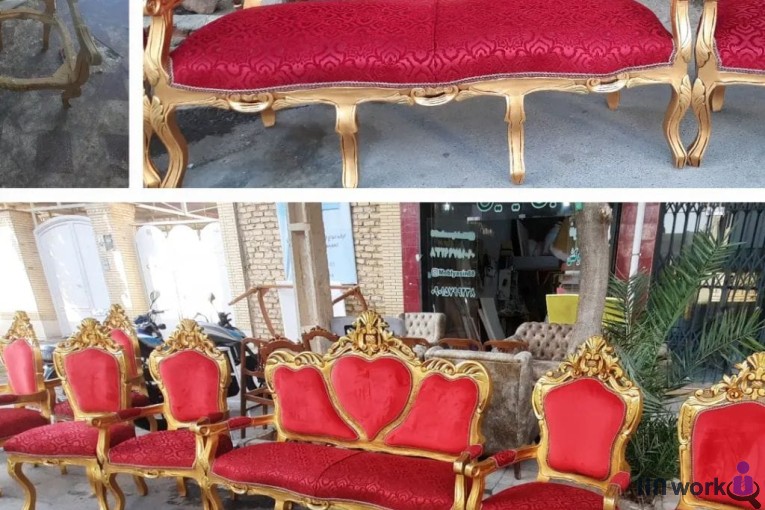 ساخت و تعمیرات مبل و روکش یاسین در شیراز