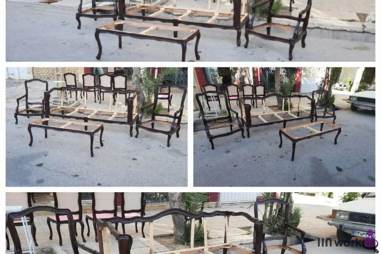 ساخت و تعمیرات مبل و روکش یاسین در شیراز